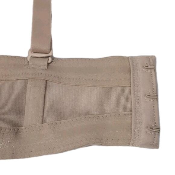 Wacoal Red Carpet Strapless Convertible Underwire Bra 42D Beige 854119 NEW NWT - Picture 7 of 8